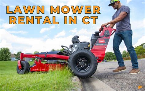 lawn equipment rental stamford ct